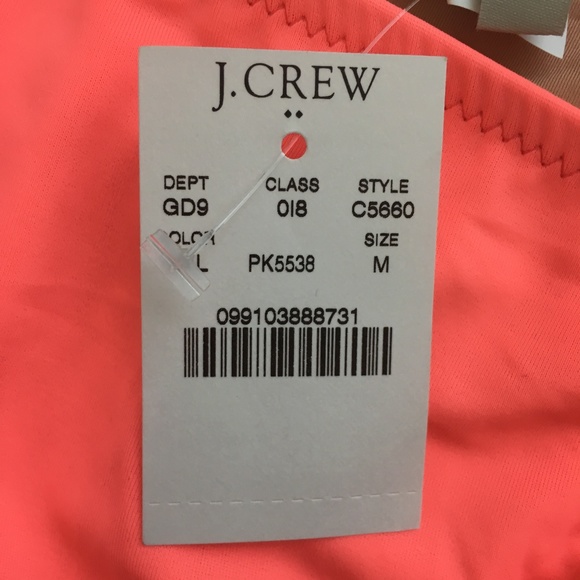 J.Crew Factory side-tie bikini bottom, NWT size M - Picture 6 of 6